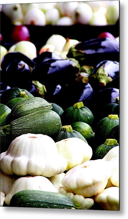 Farmers Market Metal Print featuring the photograph Farmers Market by Ernest Giles