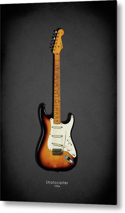 #faatoppicks Metal Print featuring the photograph Fender Stratocaster 54 by Mark Rogan