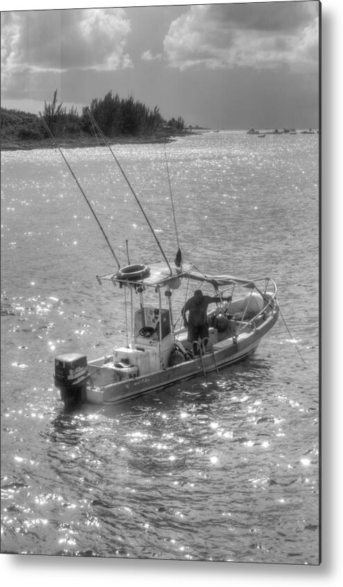 Honduras Metal Print featuring the photograph Fishing Honduras by Bill Hamilton