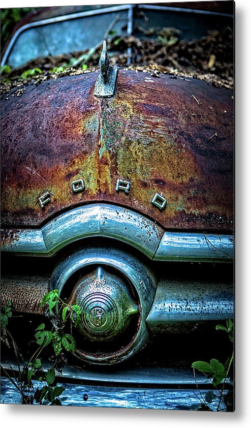 Classic Metal Print featuring the photograph Ford Tudor by Rod Kaye