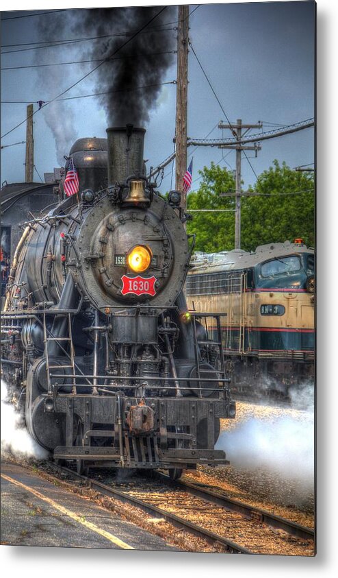 Frisco Metal Print featuring the photograph Frisco 1630 Steam Engine by Robert Storost