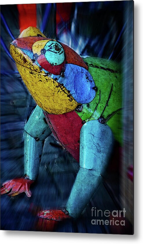 Frog Prince Metal Print featuring the photograph Frog Prince by Mary Machare