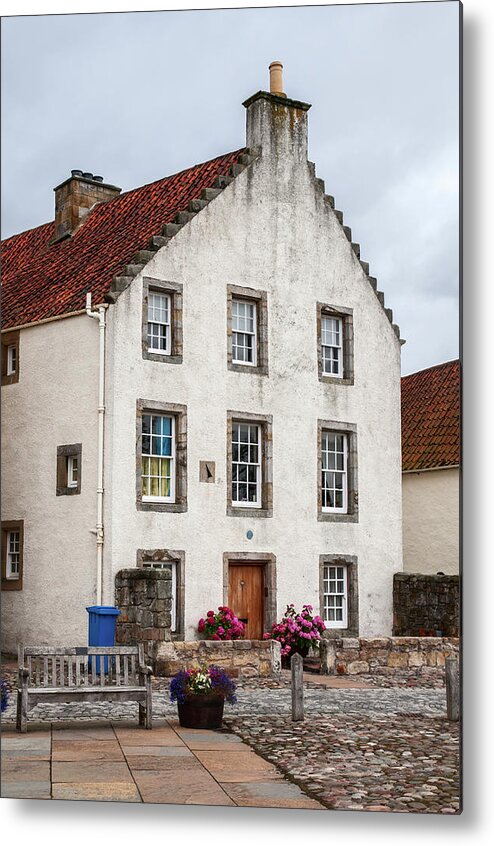  Metal Print featuring the photograph Frozen in Time 1. Culross Sketches. Scotland by Jenny Rainbow