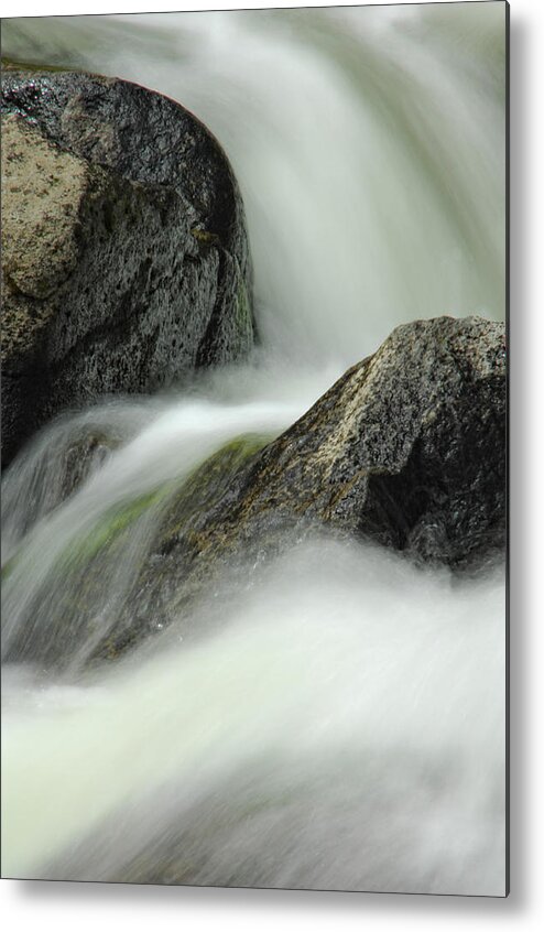 Creek Metal Print featuring the photograph Go With The Flow by Donna Blackhall