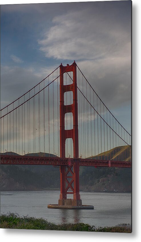 Golden Gate Bridge Metal Print featuring the photograph Golden Gate by Paul Freidlund
