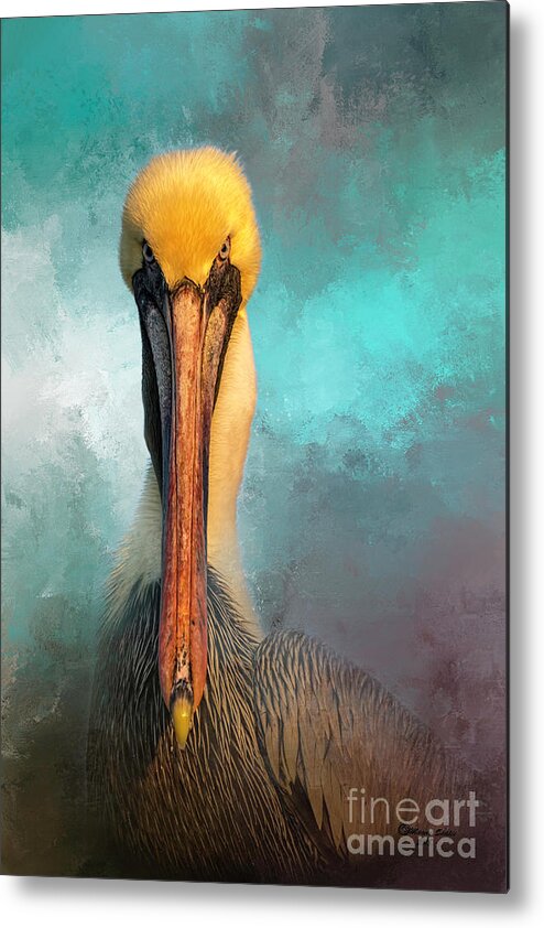 Pelican Metal Print featuring the photograph Got Fish by Marvin Spates