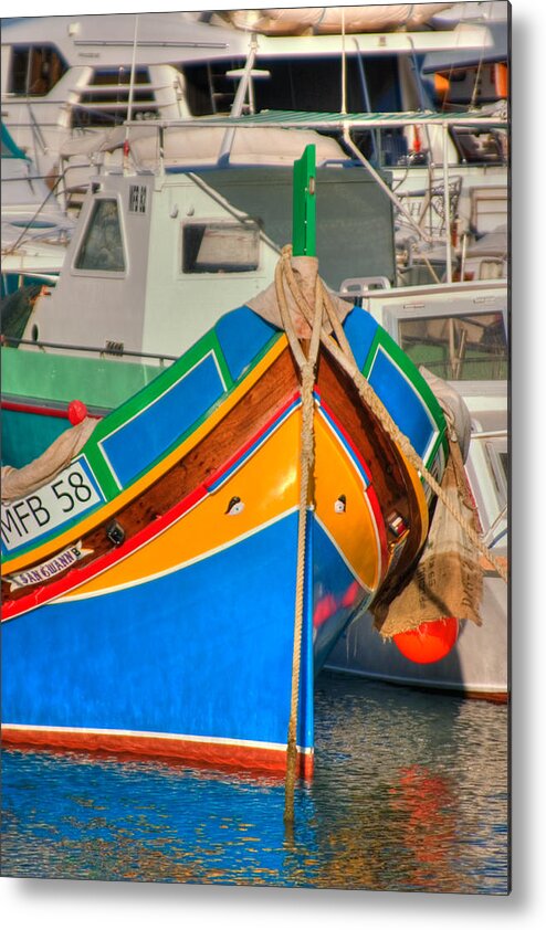 Europa Metal Print featuring the photograph Gozo harbour by Joerg Lingnau