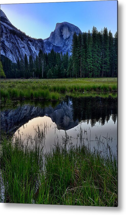 Half Dome Metal Print featuring the photograph Half Dome at Sunrise by Rick Berk