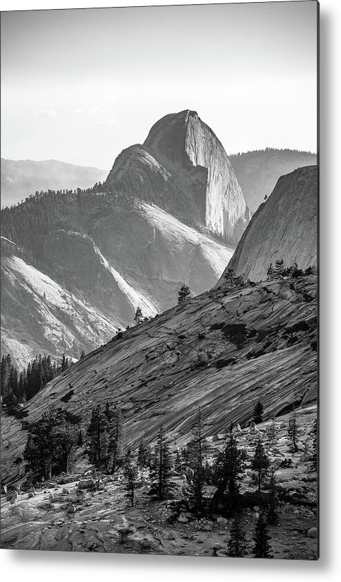 Landscape Metal Print featuring the photograph Half Dome II by Davorin Mance