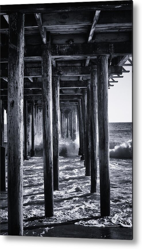 Beach Metal Print featuring the photograph Hall of Mirrors by Lora Lee Chapman