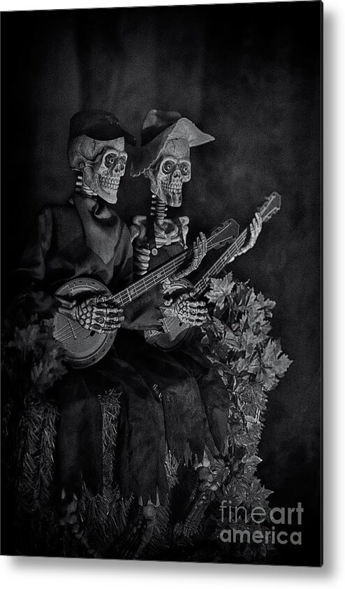 21st Century Metal Print featuring the photograph Halloween Party by Norman Gabitzsch