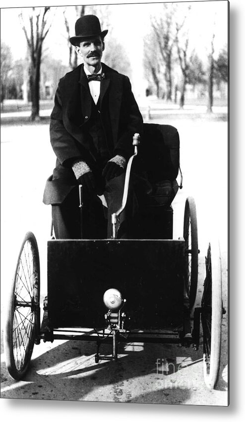 Business Metal Print featuring the photograph Henry Ford, American Industrialist by Science Source