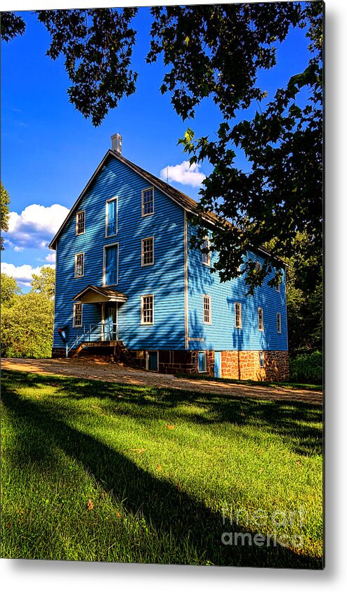 Walnford Metal Print featuring the photograph Historic Walnford Gristmill by Olivier Le Queinec