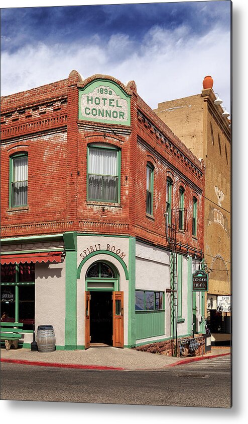 Hotel Metal Print featuring the photograph Hotel Connor by James Eddy