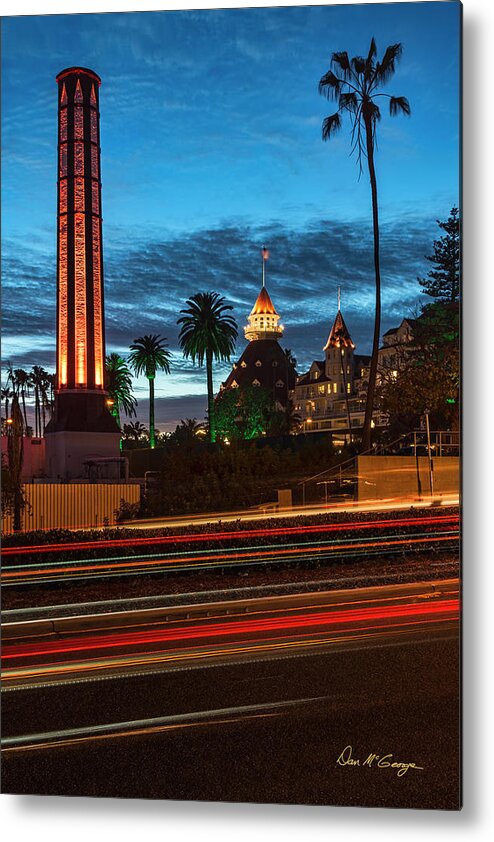 Hotel Del Coronado Metal Print featuring the photograph It's Still Standing by Dan McGeorge