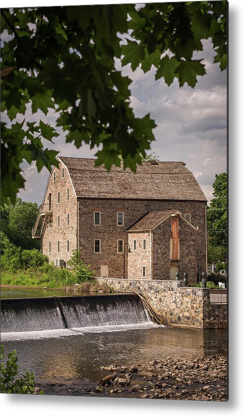 Terry D Photography Metal Print featuring the photograph Hunterdon Art Museum Clinton NJ by Terry DeLuco