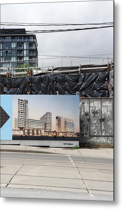 Condo Metal Print featuring the photograph if you build it... II by Kreddible Trout