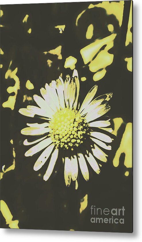 Flowers Metal Print featuring the photograph In retro spring by Jorgo Photography