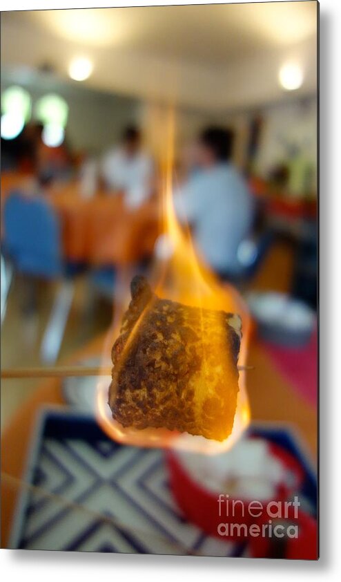 Indoor Smores Metal Print featuring the photograph Indoor Smores by Jacqueline Athmann