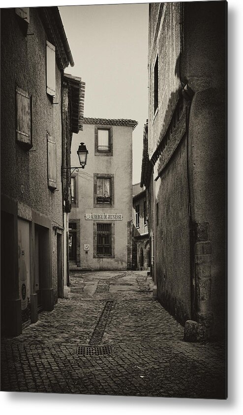 Citie Metal Print featuring the photograph Inside Carcassone by Hugh Smith