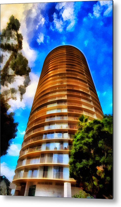 Architecture Metal Print featuring the photograph International Tower by Joseph Hollingsworth