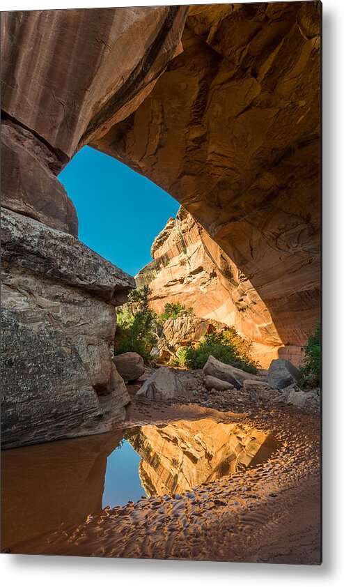 National Monument Metal Print featuring the photograph Kachina Reflections by Joseph Smith