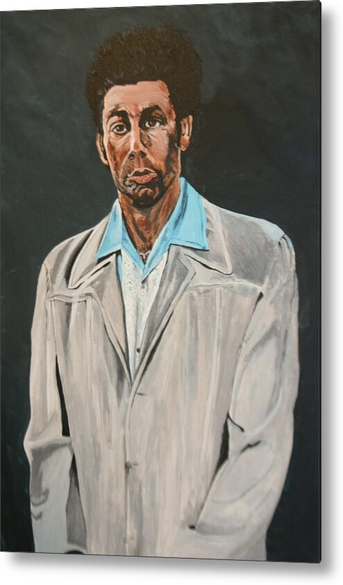 The Kramer Metal Print featuring the painting Kramer after unknown artist by Betty-Anne McDonald