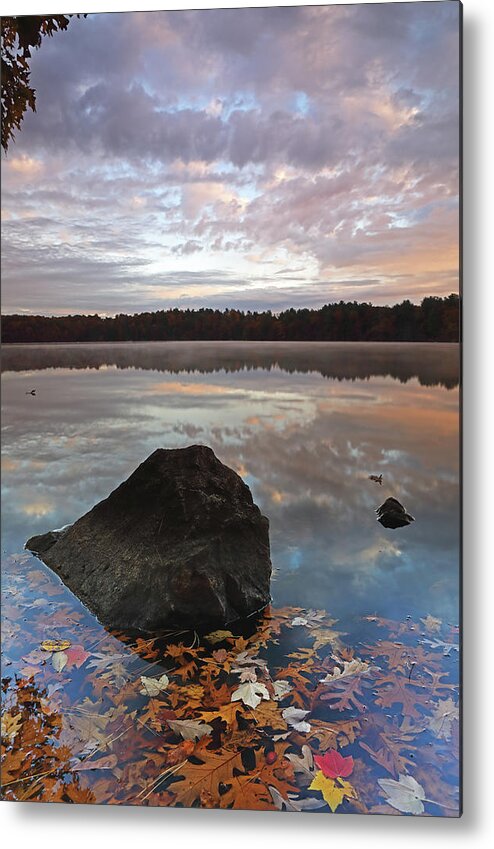 Lake Cochituate Metal Print featuring the photograph Lake Cochituate by Juergen Roth