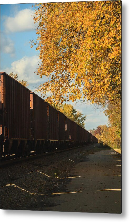 Galena Metal Print featuring the photograph Land of Trains by Joni Eskridge