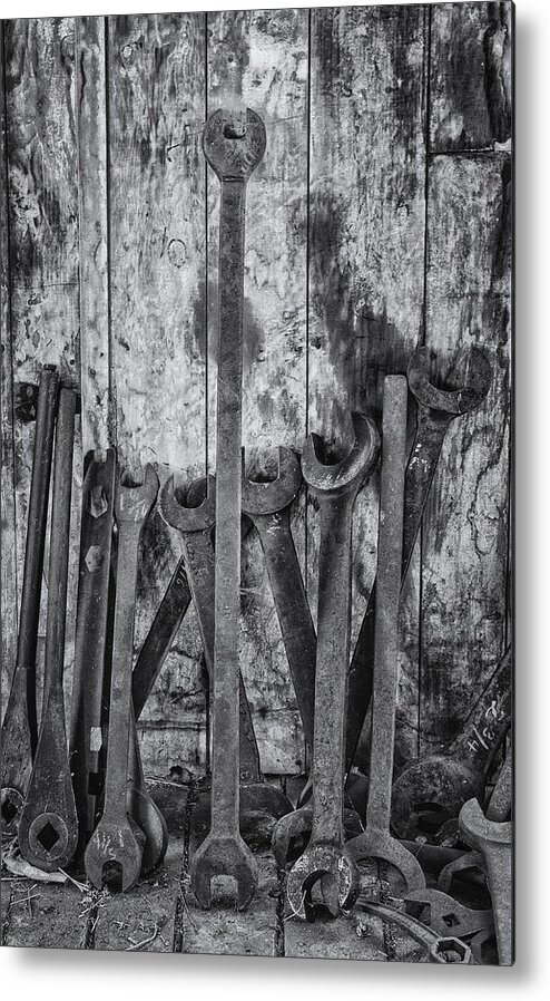Scott Farm Vermont Metal Print featuring the photograph Large Tools by Tom Singleton
