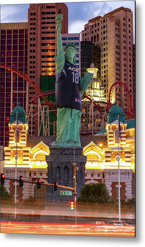 Nevada Metal Print featuring the photograph Las Vegas Aces by James Marvin Phelps