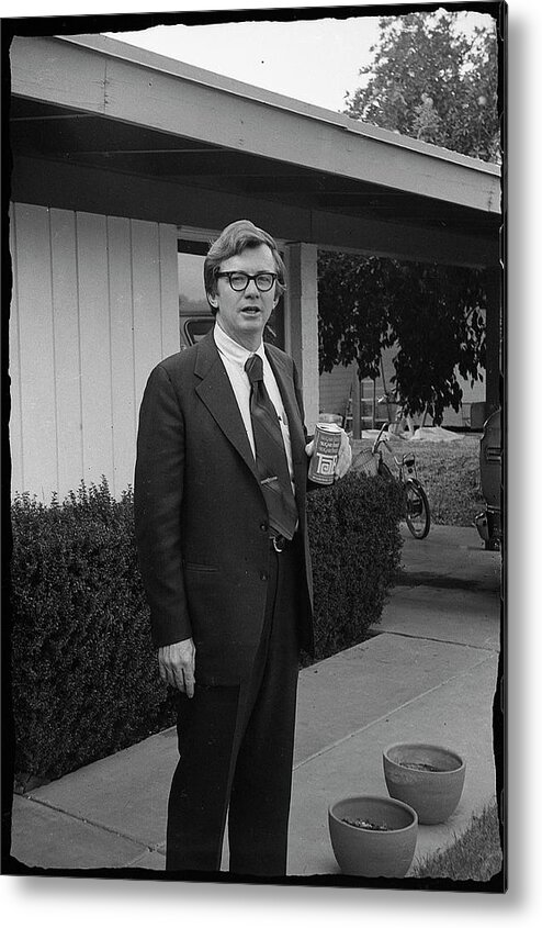 Tab Metal Print featuring the photograph Lawyer with Can of Tab, 1971 by Jeremy Butler