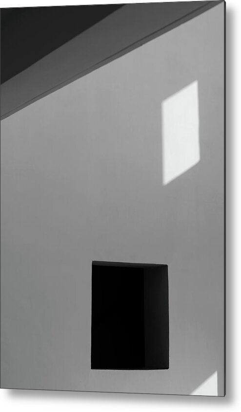 Line Metal Print featuring the photograph Lines Square Triangle Rhombus by Prakash Ghai