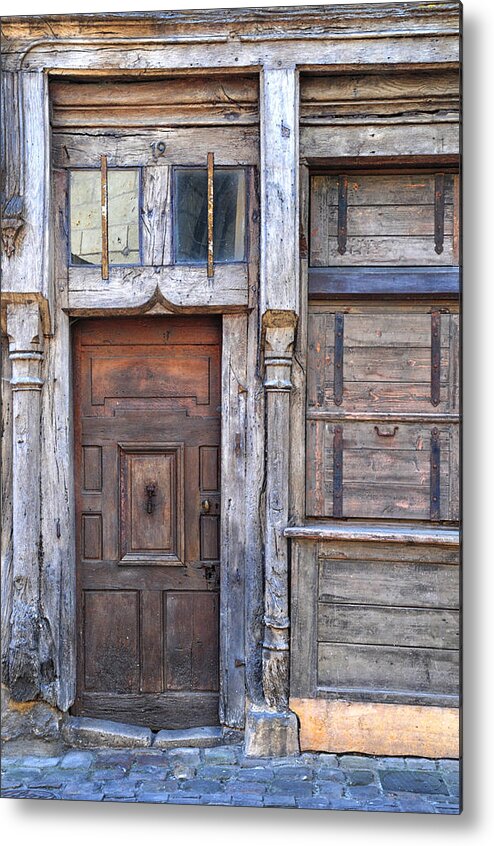 Door Metal Print featuring the photograph Long Past It's Time by Dave Mills