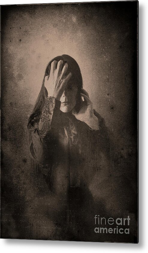 Woman Metal Print featuring the photograph Madness Number 2 by Clayton Bastiani