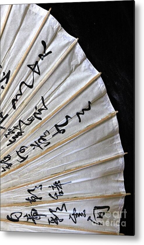 Umbrella Metal Print featuring the photograph Mandarin by Margaret Hamilton