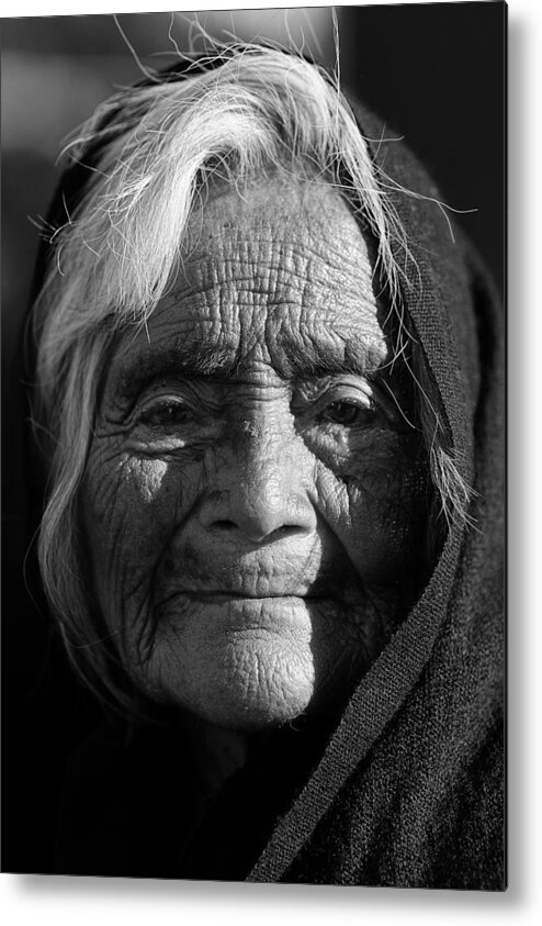 Mexico Metal Print featuring the photograph Maria Magdalena - The Scars Of The Memory 2009|2012 by Toni B Ferragut