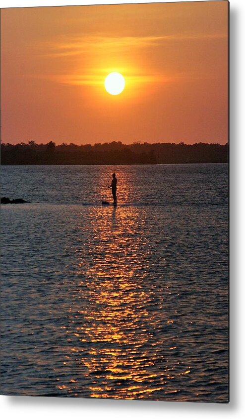 Myself Metal Print featuring the photograph Me Time by John Glass