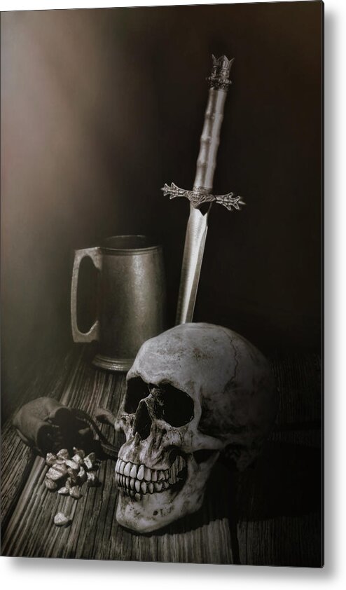 Medieval Metal Print featuring the photograph Medieval Still Life by Tom Mc Nemar