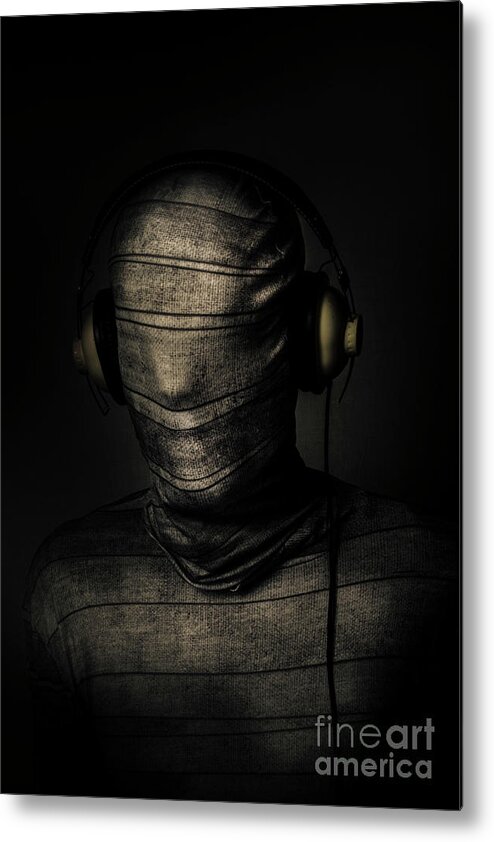 Death Metal Print featuring the photograph Metal Monster Mummy by Jorgo Photography