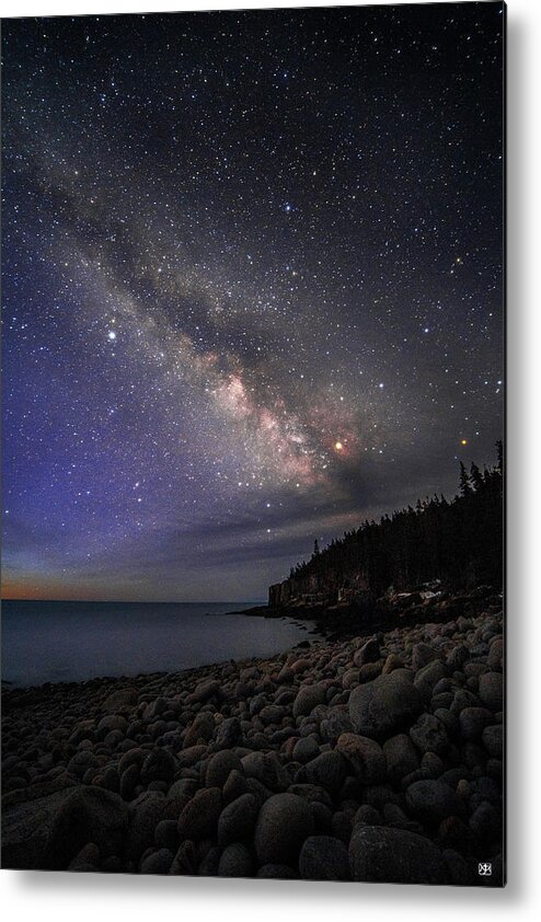 Milky Way Metal Print featuring the photograph Milky Way Over Boulder Beach by John Meader