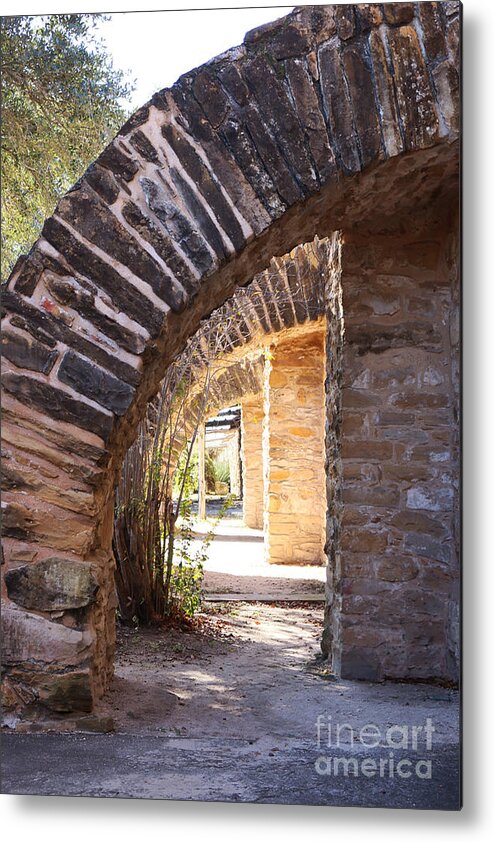 Arches Metal Print featuring the photograph Mission San Jose by Jeanette French