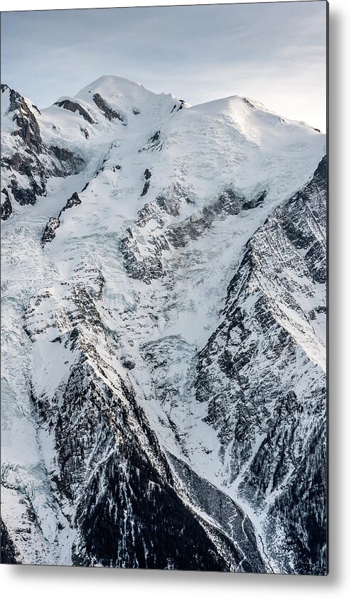 Chamonix Metal Print featuring the photograph Mont Blanc Chamonix France by Pierre Leclerc Photography
