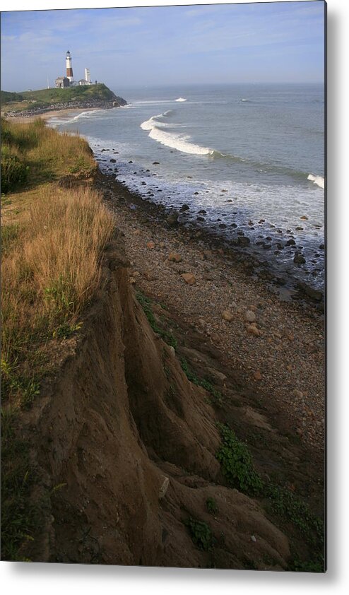 Montauk Metal Print featuring the photograph Montauk Surf and Turf by Christopher J Kirby