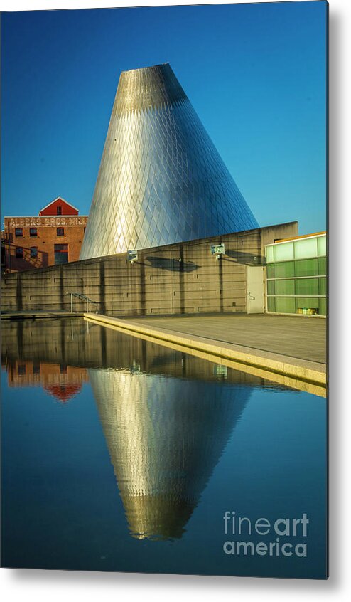 Architectural Building Metal Print featuring the photograph Museum Of Glass Tower by Sal Ahmed