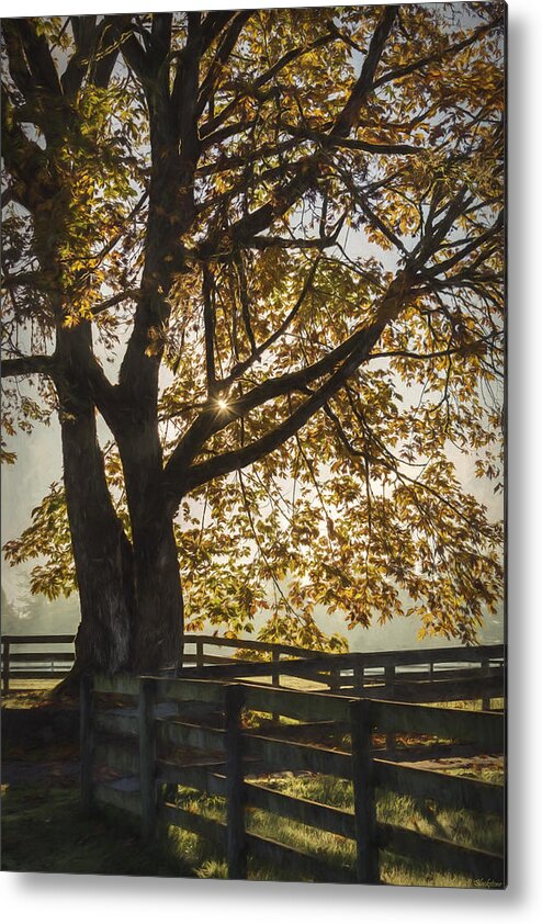 My Favorite Season Metal Print featuring the painting My Favorite Season - Autumn Art by Jordan Blackstone