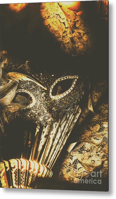 Fantasy Metal Print featuring the photograph Mysterious disguise by Jorgo Photography