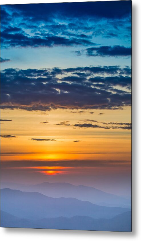 Mountain Metal Print featuring the photograph Brink by Jim Neal