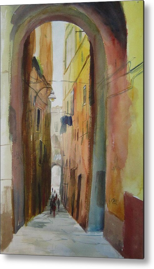 Naples Metal Print featuring the painting Napoli by Mimi Boothby