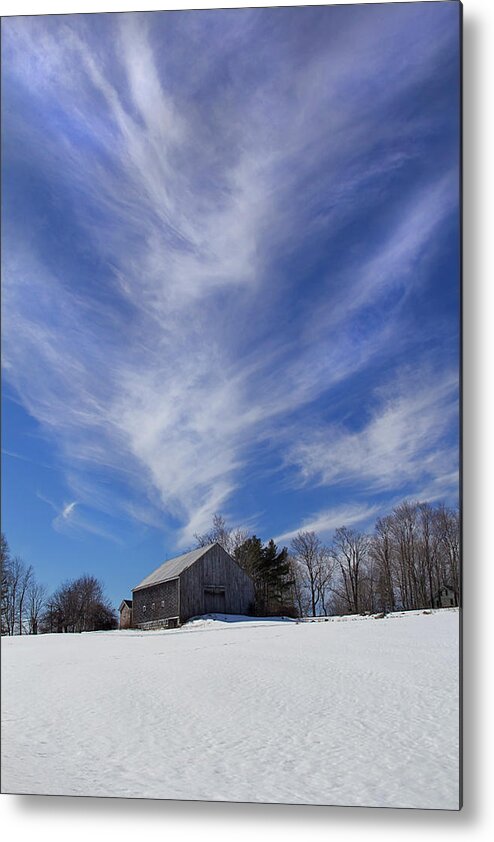 Fine Art Metal Print featuring the photograph Oh what a beautiful morning by Michael Friedman